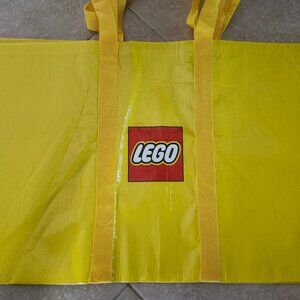 LEGO Heavy Duty Vinyl Shopping Tote Bag w/ Double Canvas Handles